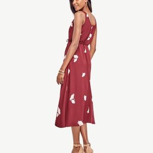Ann Taylor Summer Blossom Midi Dress